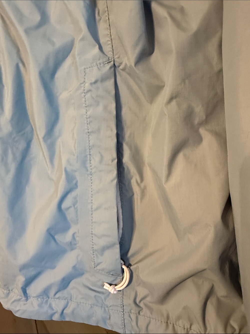 The North Face Light gray women’s Hooded Rain Jacket - Picture 3 of 8